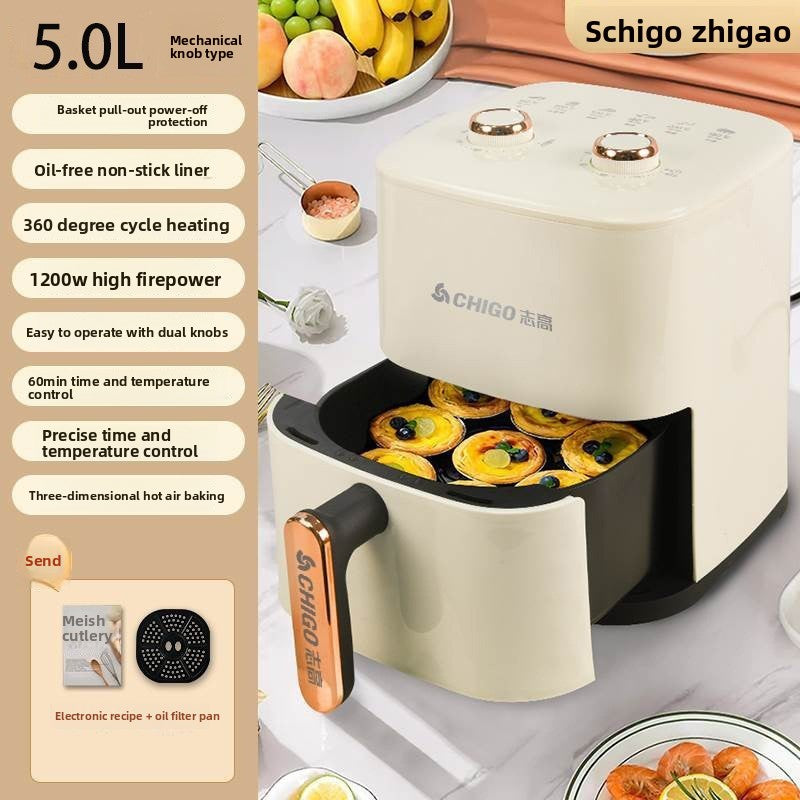 Chigo Double Knob Air Fryer Multi-function