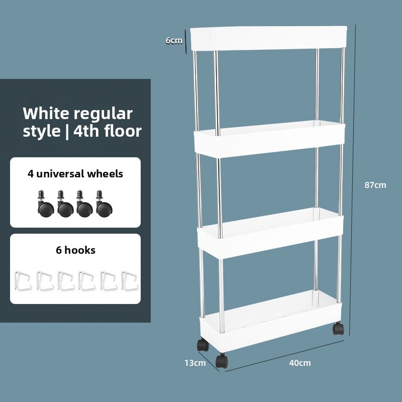gap storage rack kitchen
