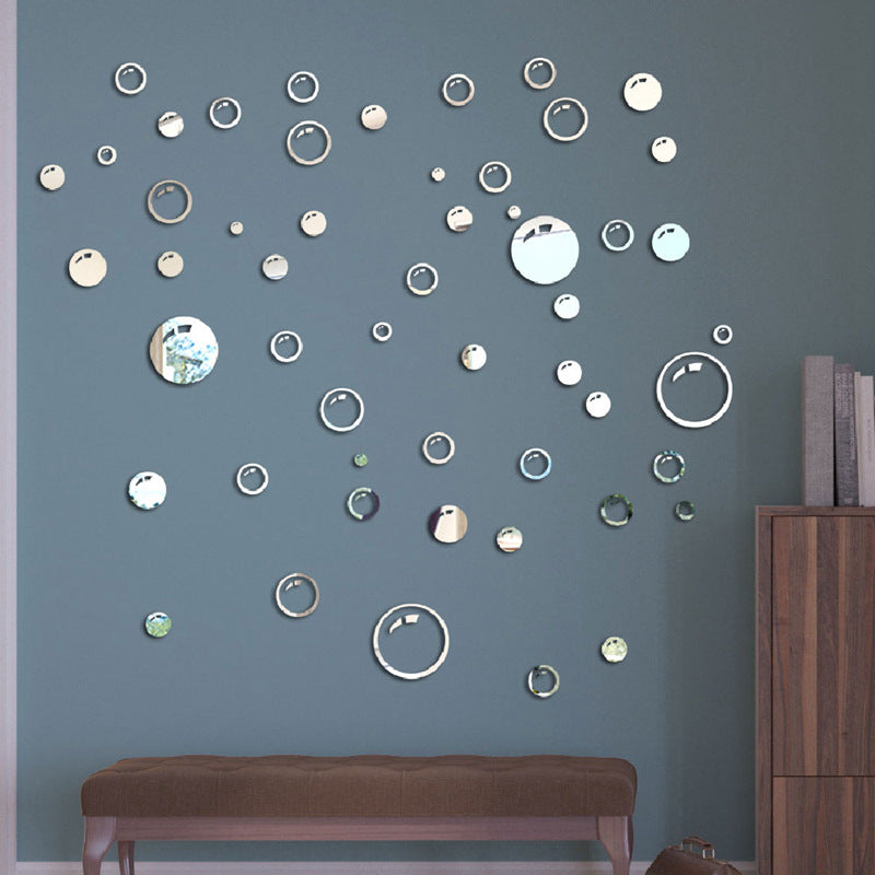 DIY Mirror Wall Stickers