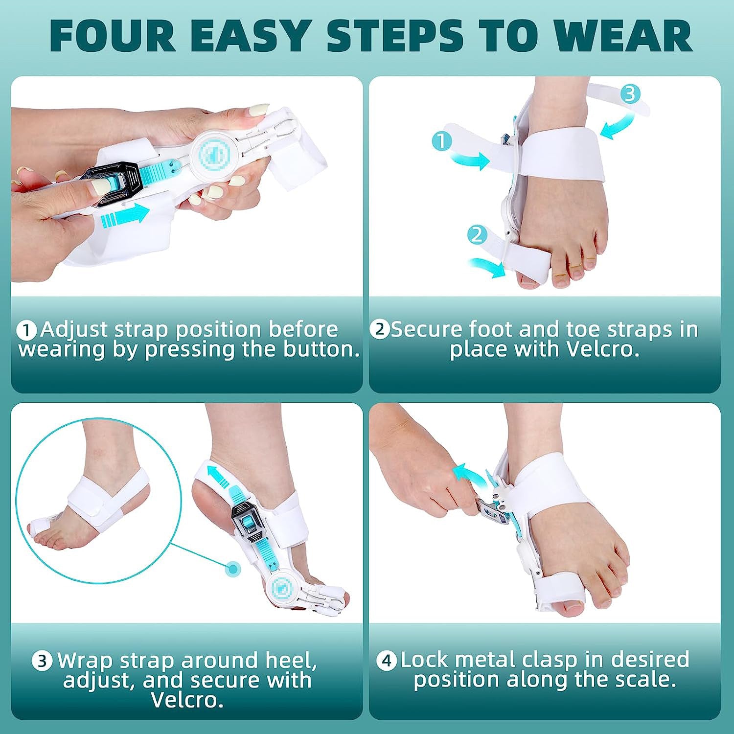 Adjustable Big Toe Valgus Corrector for Men and Women