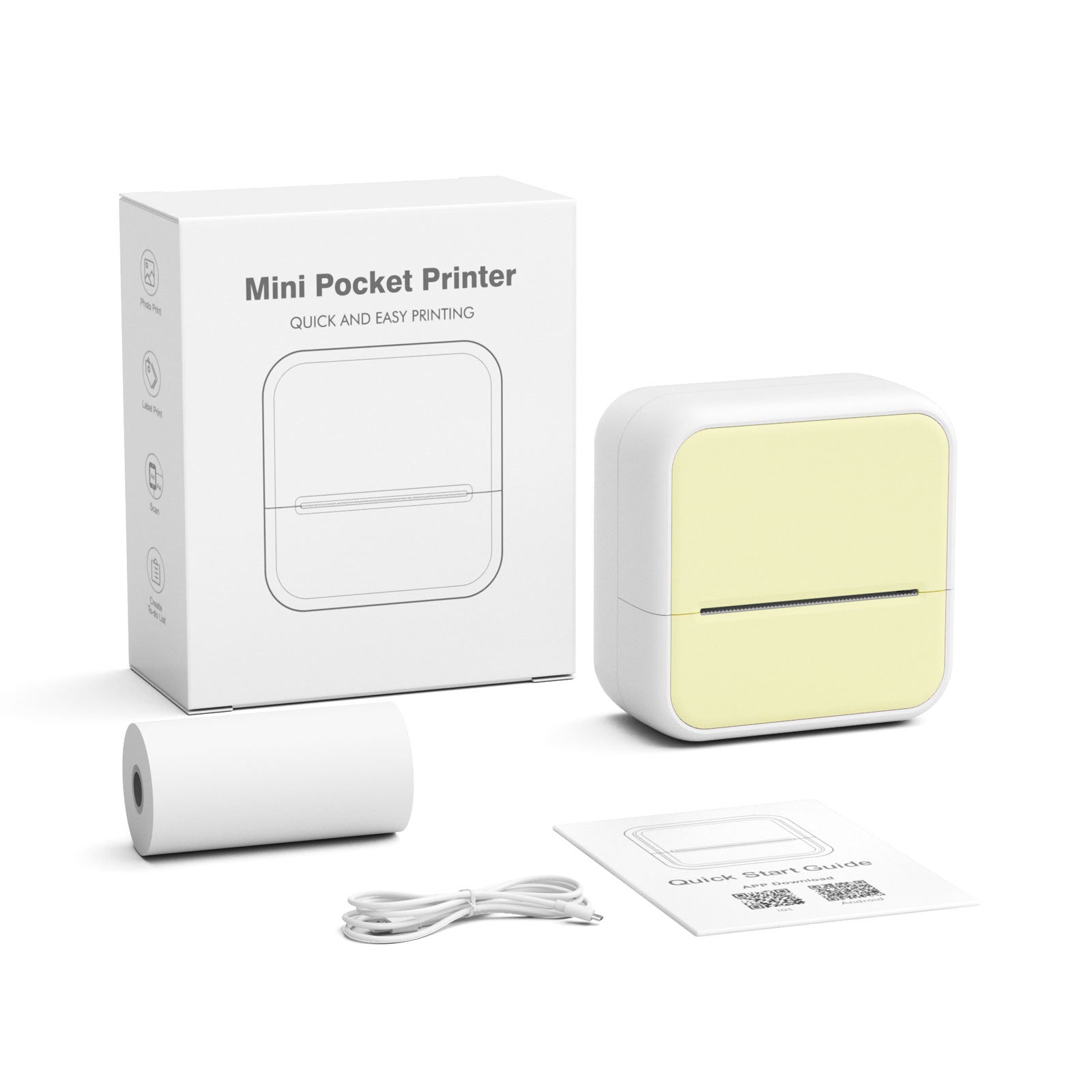 Handheld mini printer