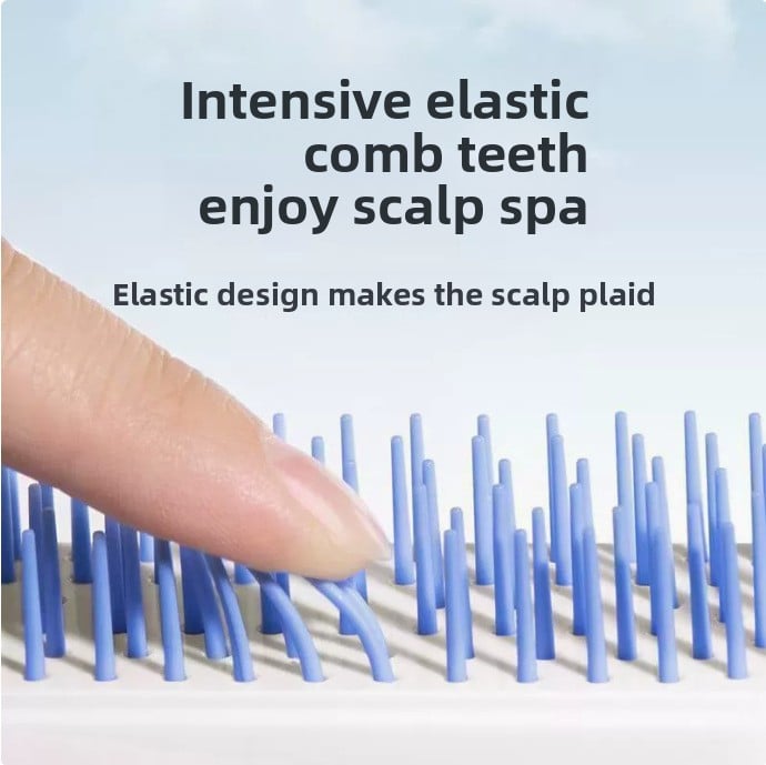 Light Luxury Retractable Scalp Cleaning Comb