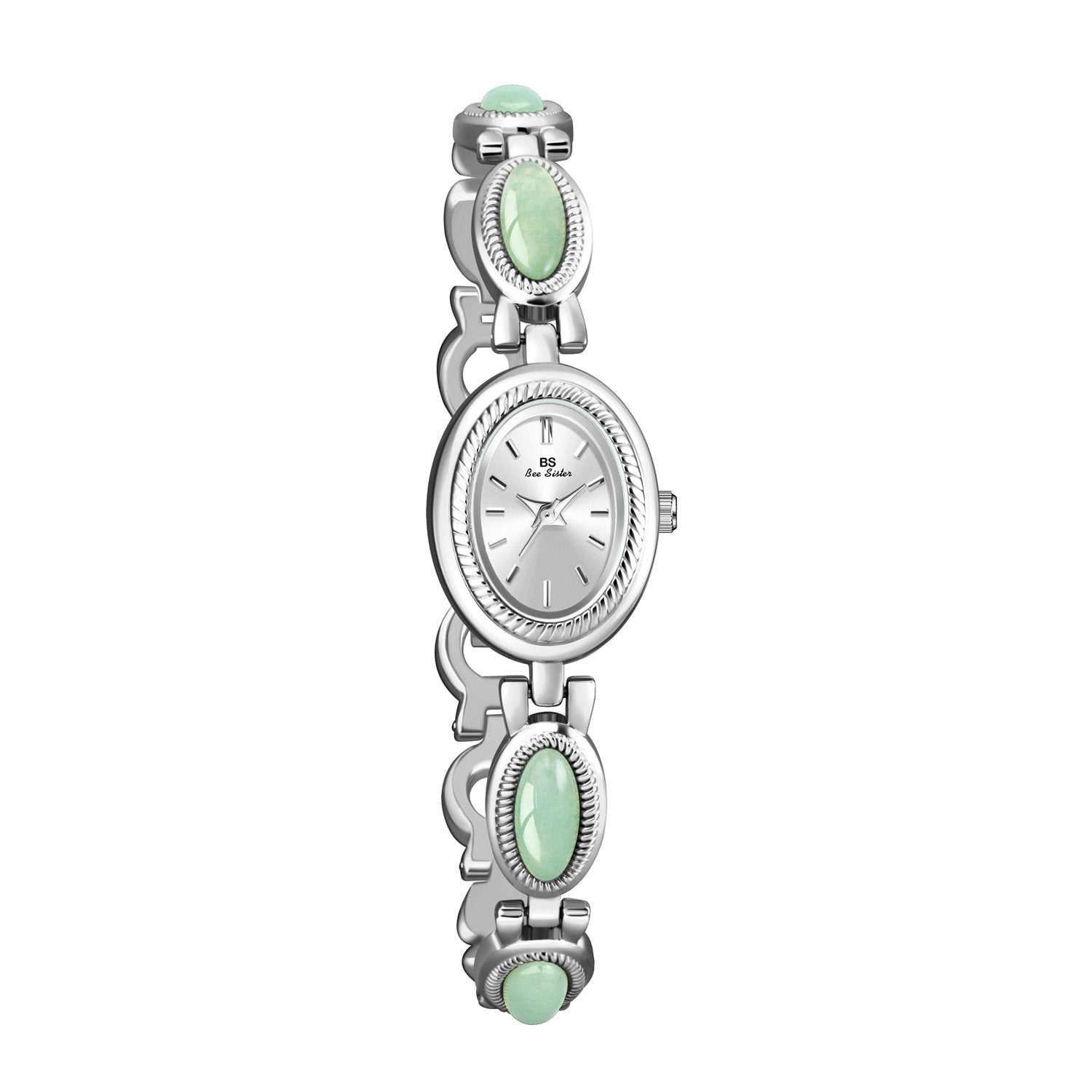 BS Natural Dongling stone and Hetian Jade high-end chain watch