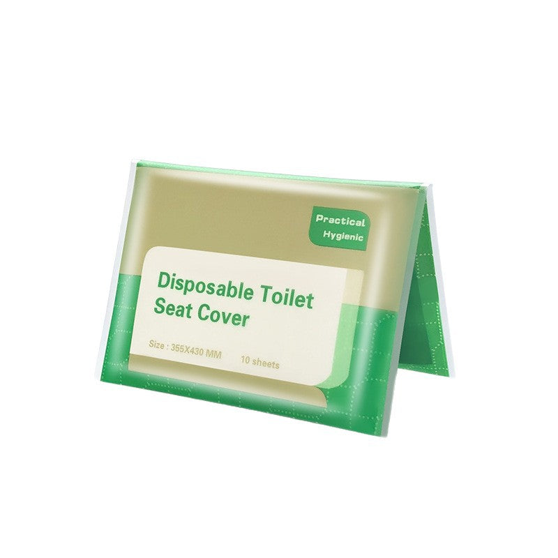 Disposable Soluble Toilet Seat Covers 10-Pack