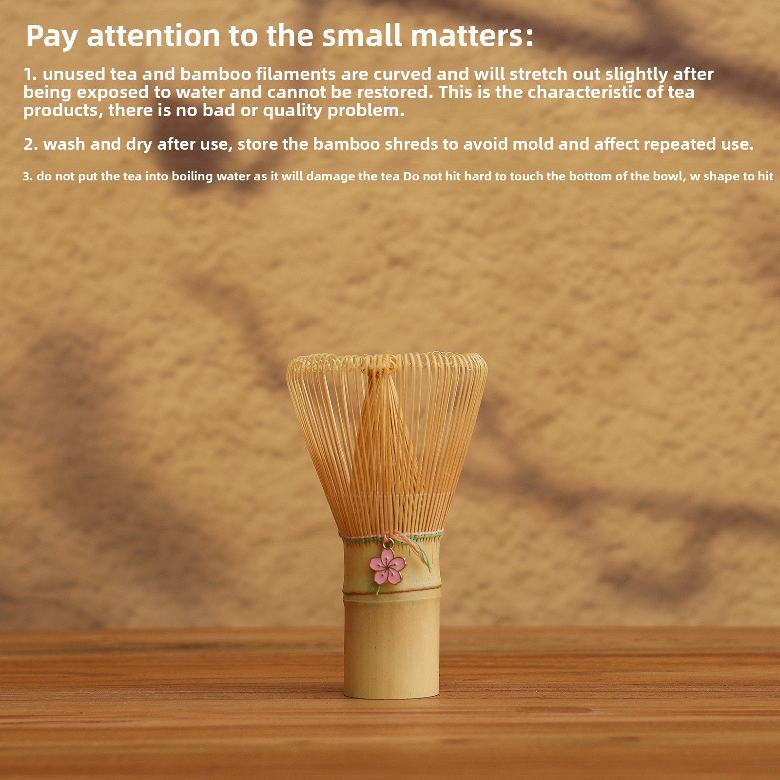 Bamboo matcha tools