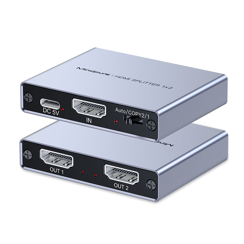 HDMI Splitter 1-in-2-out/4-out 4K