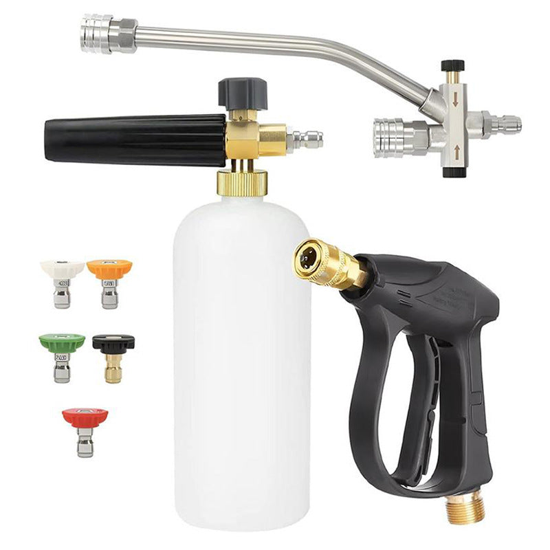 Foam bucket high-pressure car washing water gun PA bucket