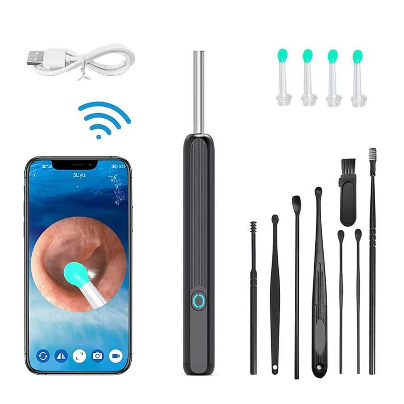 Wireless Visual Ear Cleaning Scoop with WIFI and Light