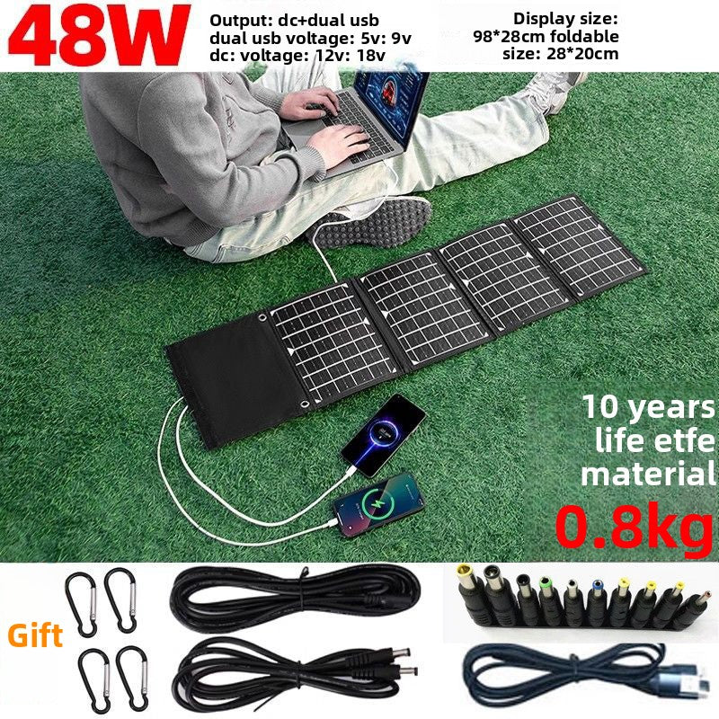 Foldable Solar Charger Panel for Outdoor Use