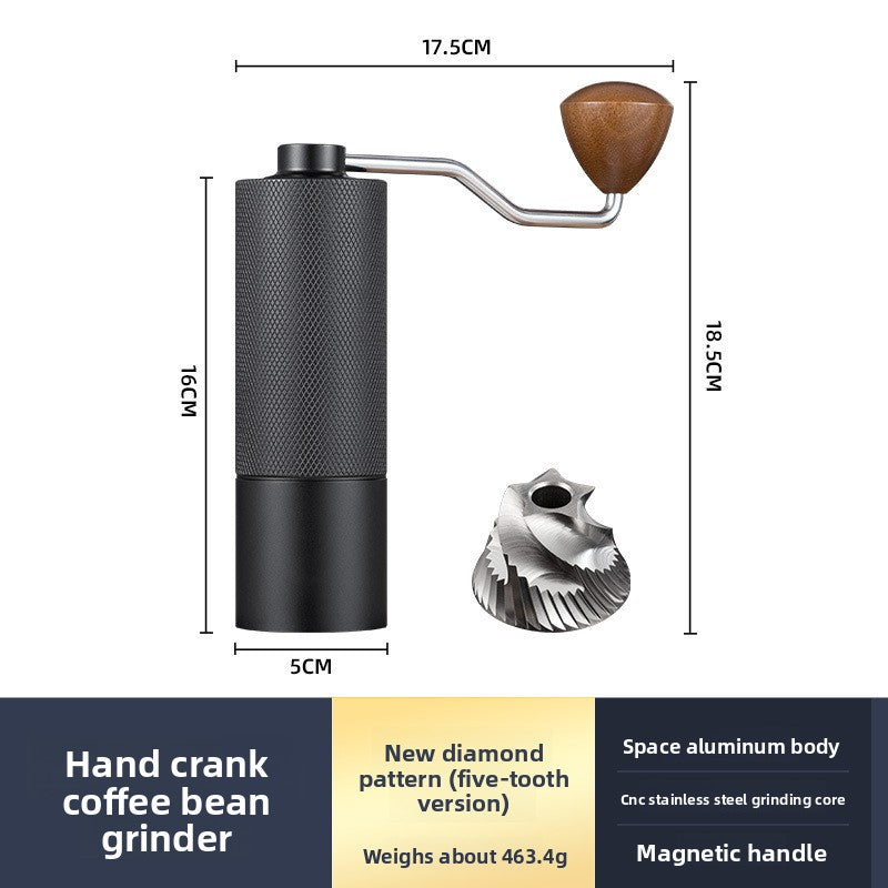 Manual Coffee Grinder with Adjustable Settings