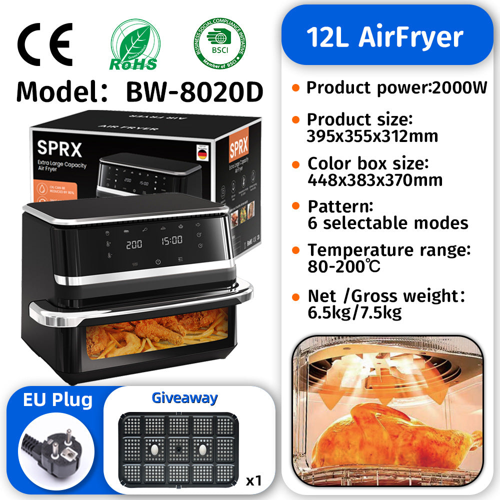 Air Fryer Household Flip-Free Airfryer