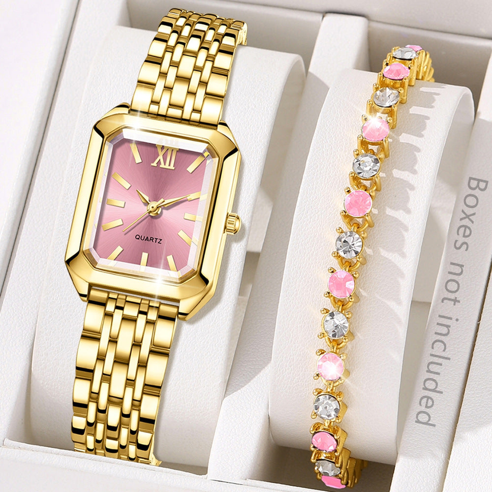 Fashion Square Quartz Watch for Women