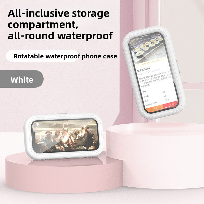 Bathroom waterproof mobile phone box