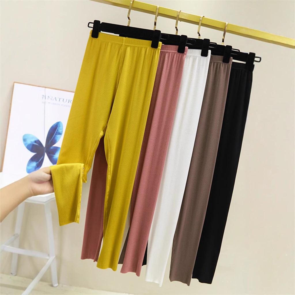 Plus-size leggings for women in spring and summer