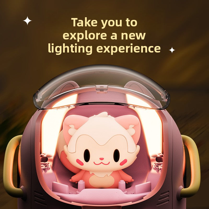 Mini Rechargeable Humidifier with Aromatherapy and Night Light for Kids