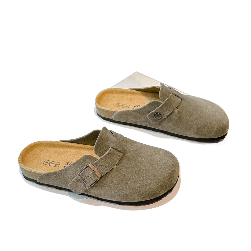 Platform slip-on shoes