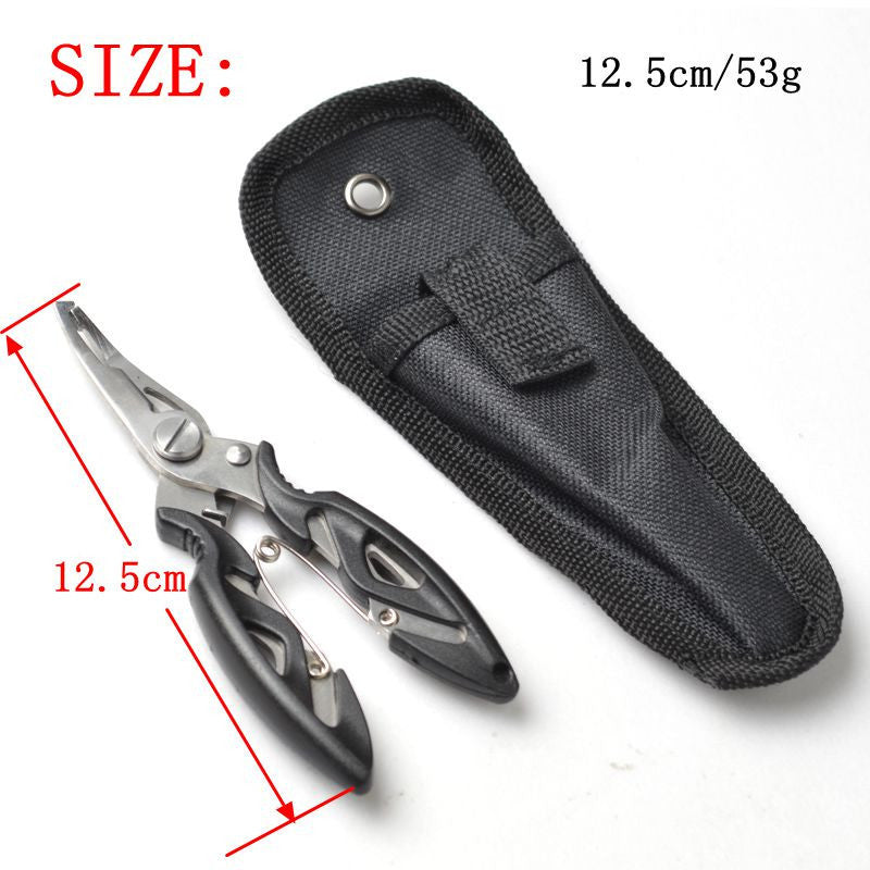 Straight handle fish control device small-sized lure pliers
