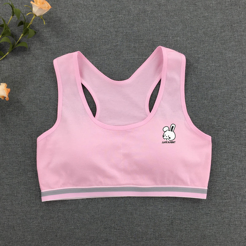 Girls' Developmental Vest Underwear Children's Chest Wrapping Junior High School Primary School Girls' Bra Small Half Clothes