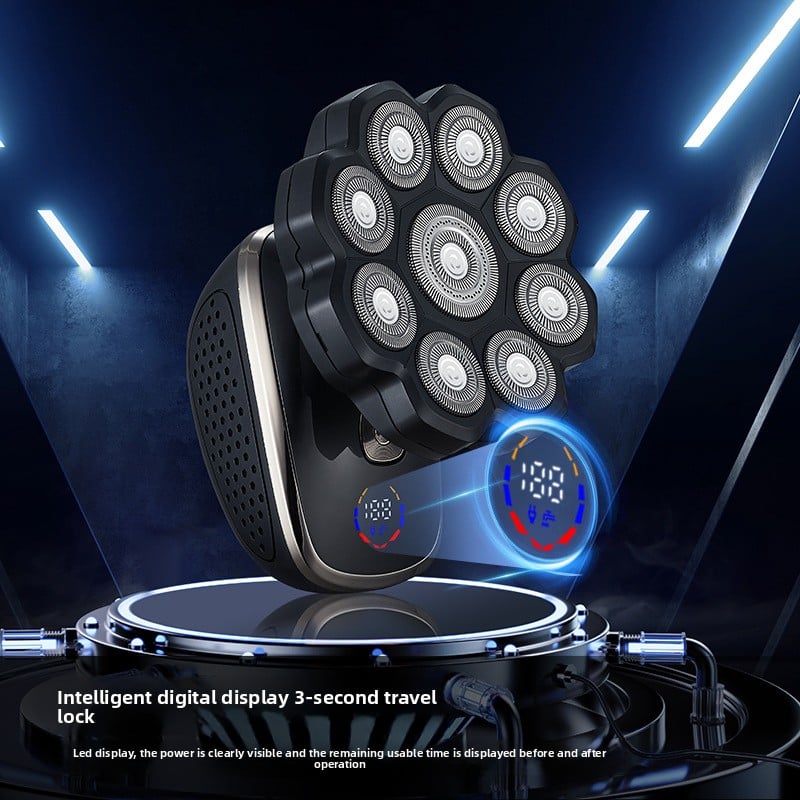 Digital electric shaver