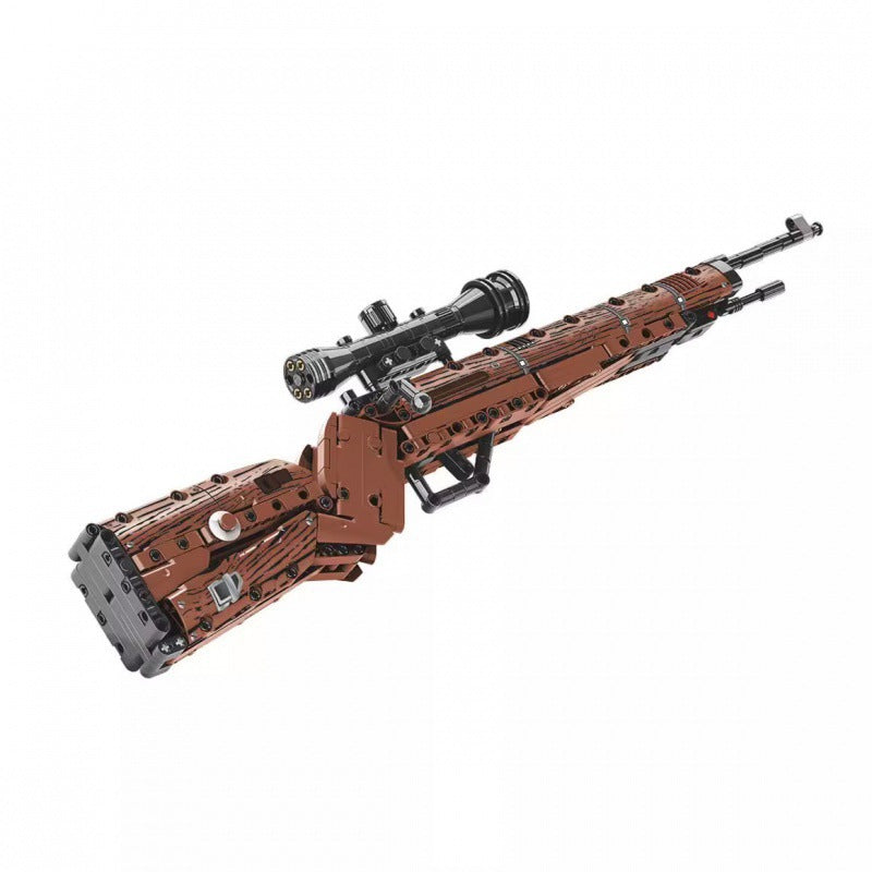 Compatible Lego Military Building Blocks Toy Sniper Rifle Model