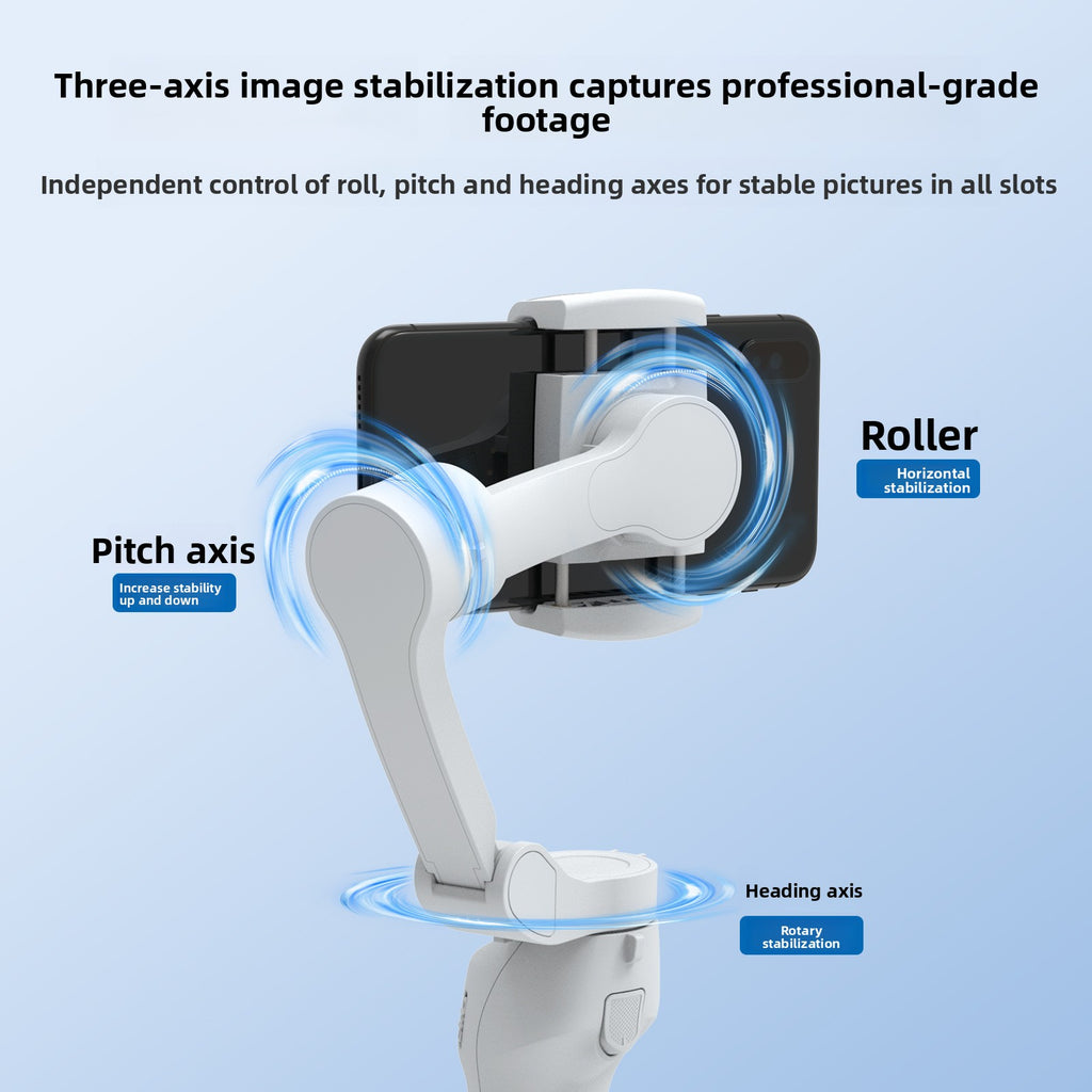 Handheld Gimbal Stabilizer with AI Tracking