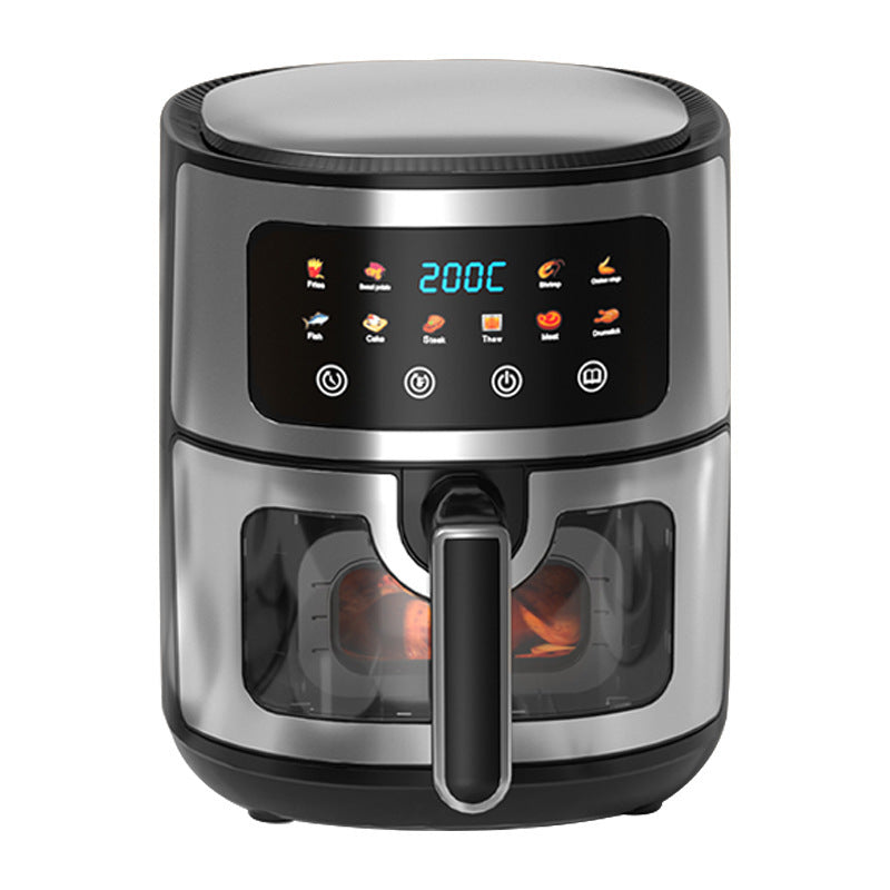 Large Capacity Intelligent Visual Air Fryer