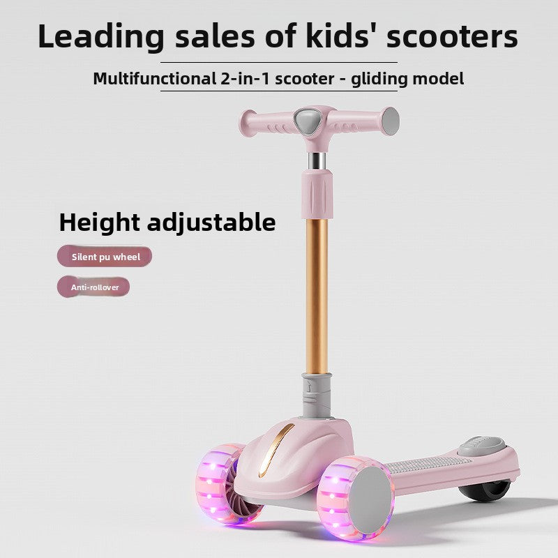 Children's three-in-one scooter