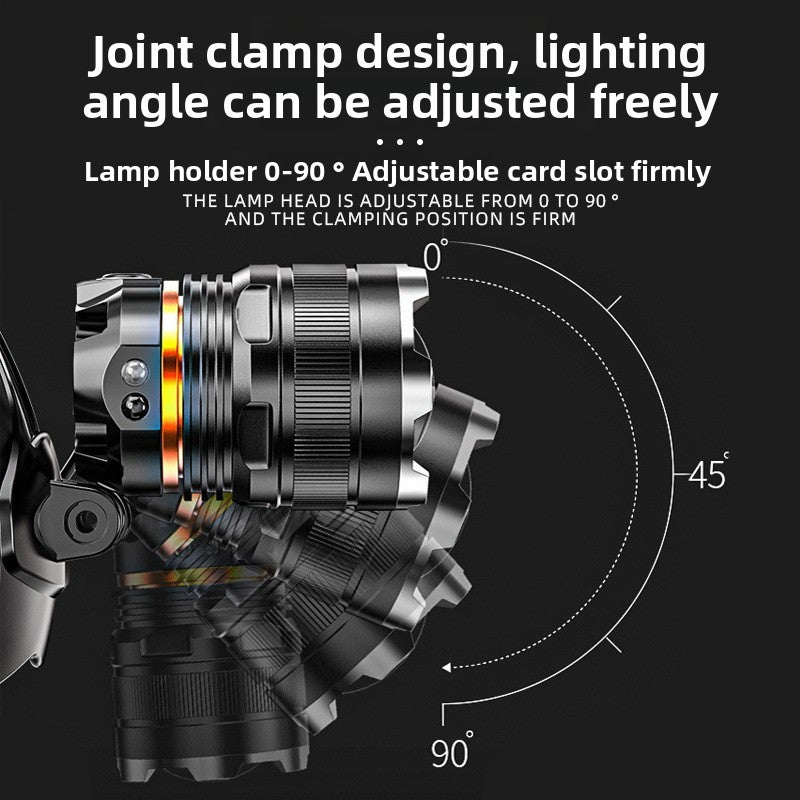 Long battery life, strong bald head with sensor light