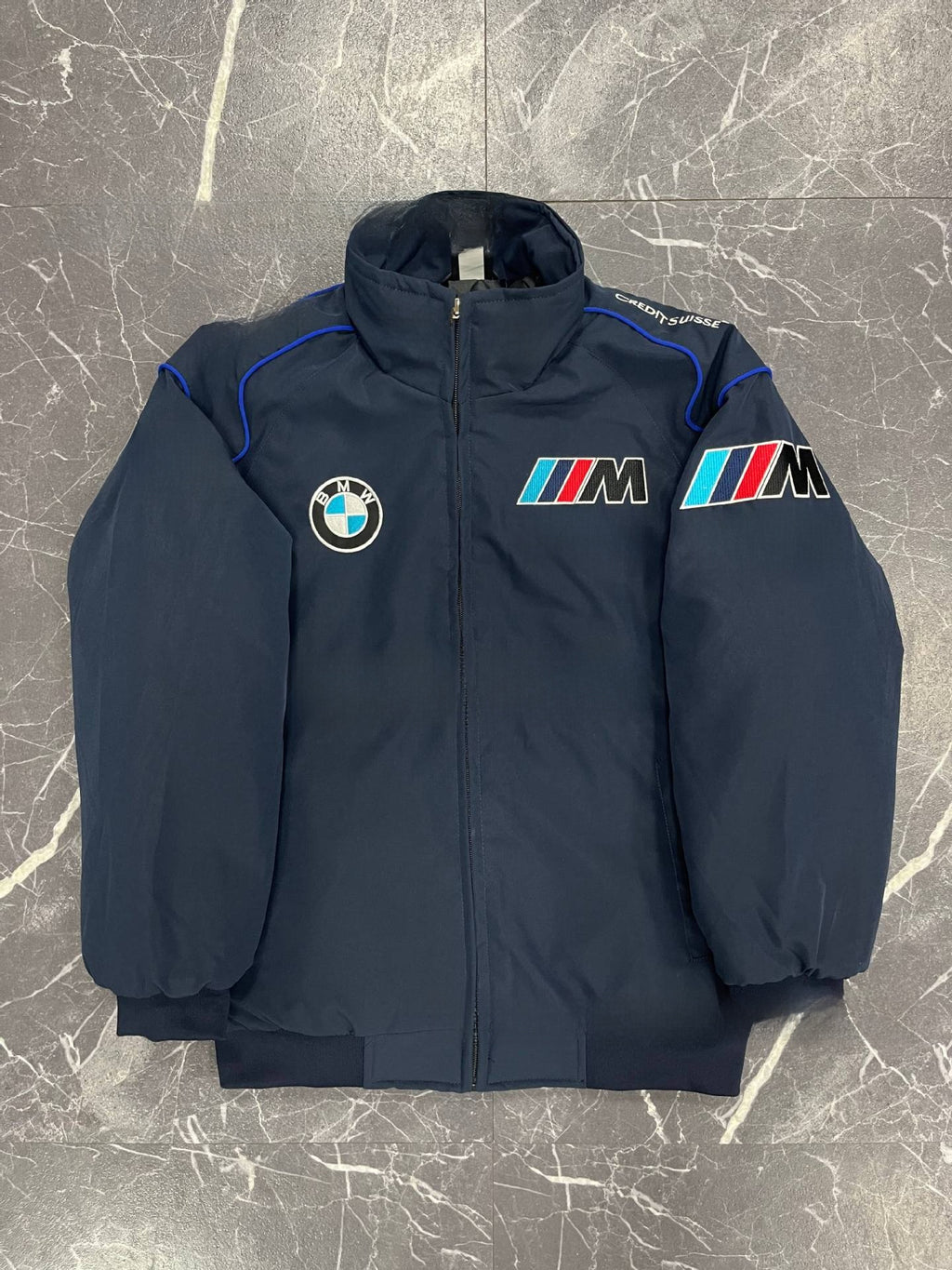 Embroidered racing jacket