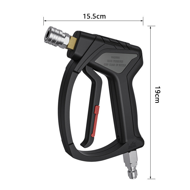 High-pressure water gun for cleaning machine