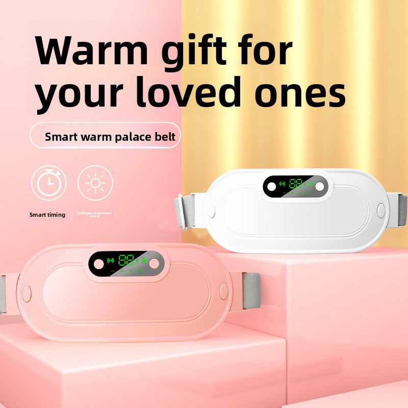 Massage warm uterus with vibration hot compress Abdominal massage device