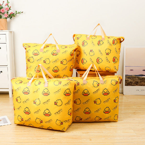 Waterproof Cartoon Storage Bag for Travel and Moving