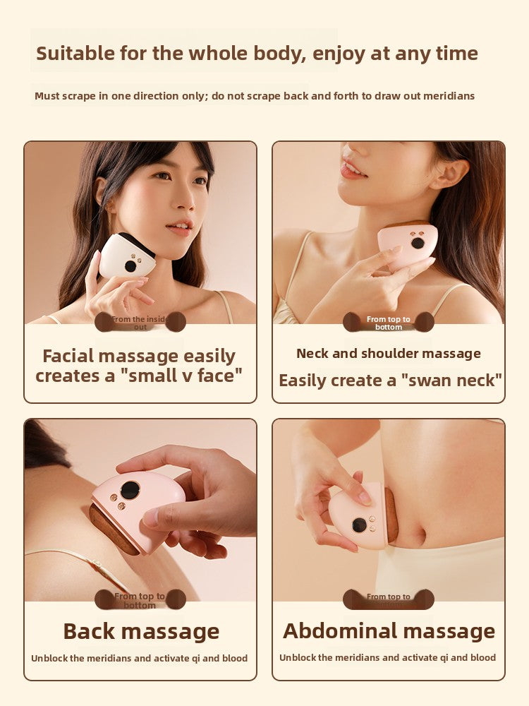 Electric Bian Stone Gua Sha Device