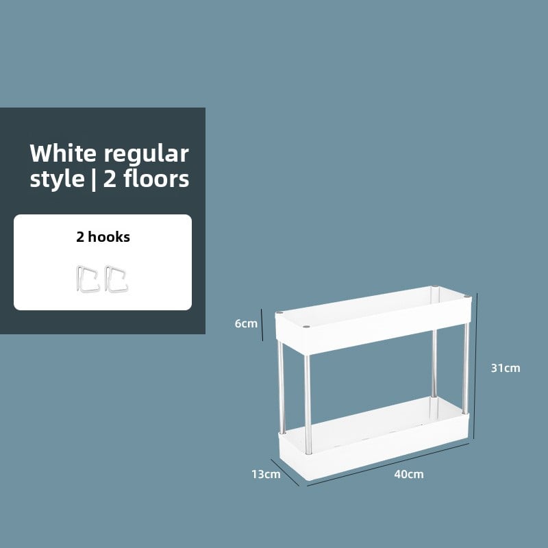gap storage rack kitchen