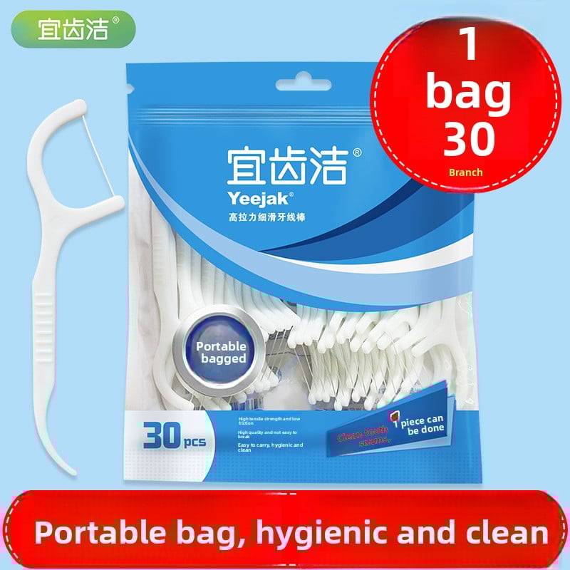 Family-sized ultra-fine dental floss