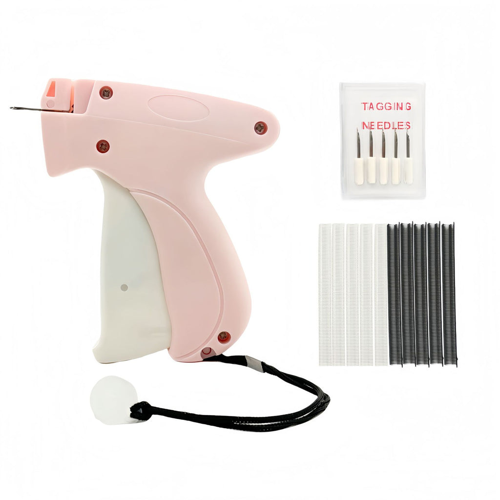 Manual Miniature Tag Gun Set with Plastic Needles