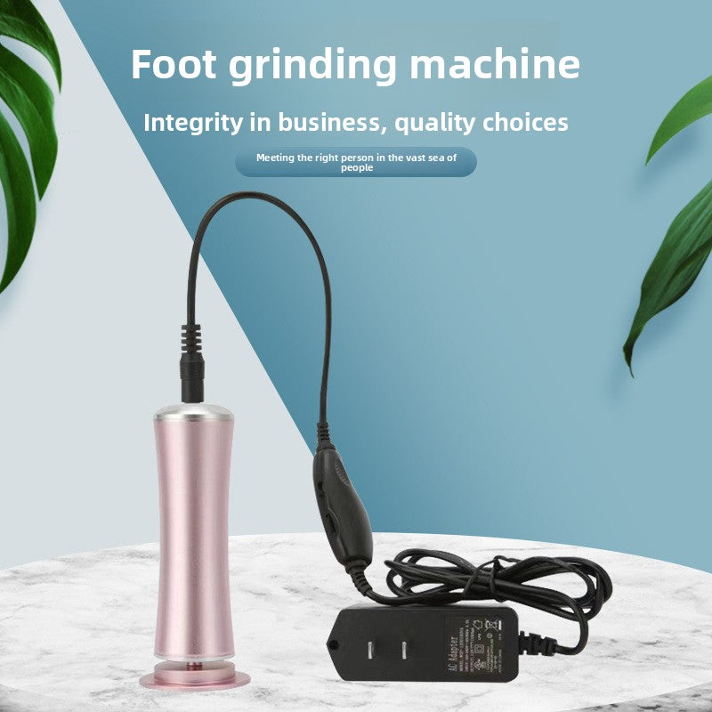 Nail polishing foot machine