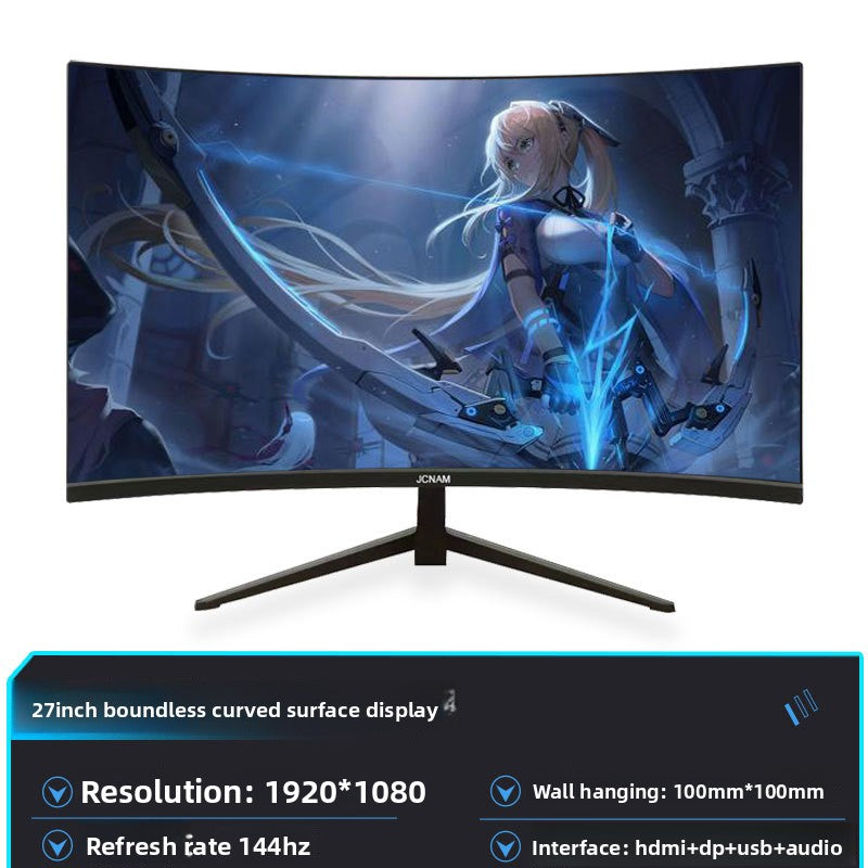 24 27-inch 2K 165Hz Frameless Computer Monitor