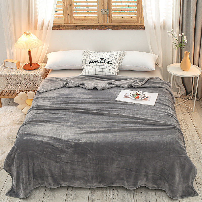 Coral Fleece Blanket Bed Sheet