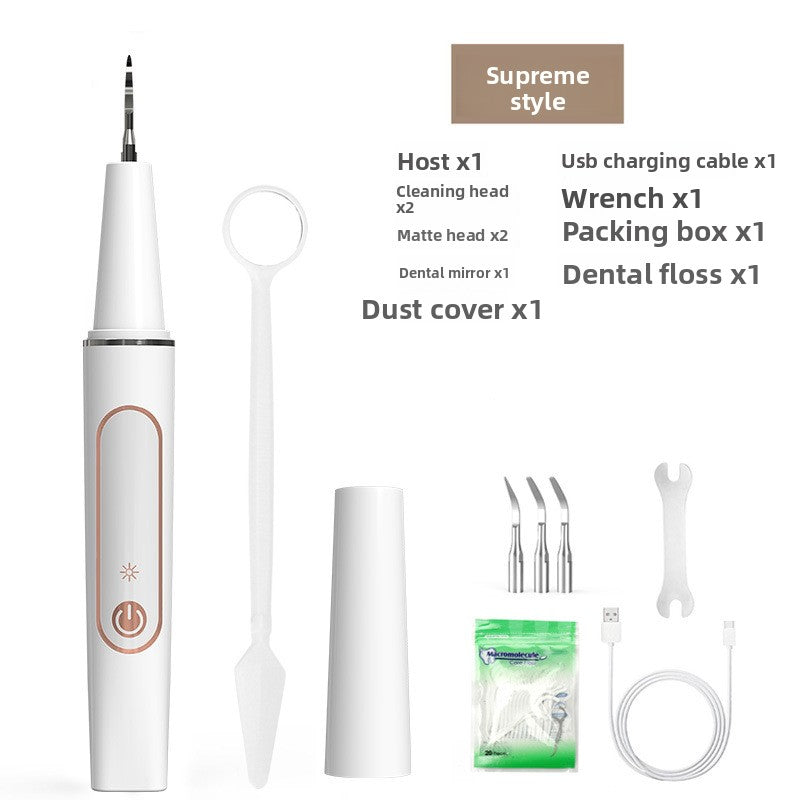 Household multifunctional electric toothbrush and teeth cleaner