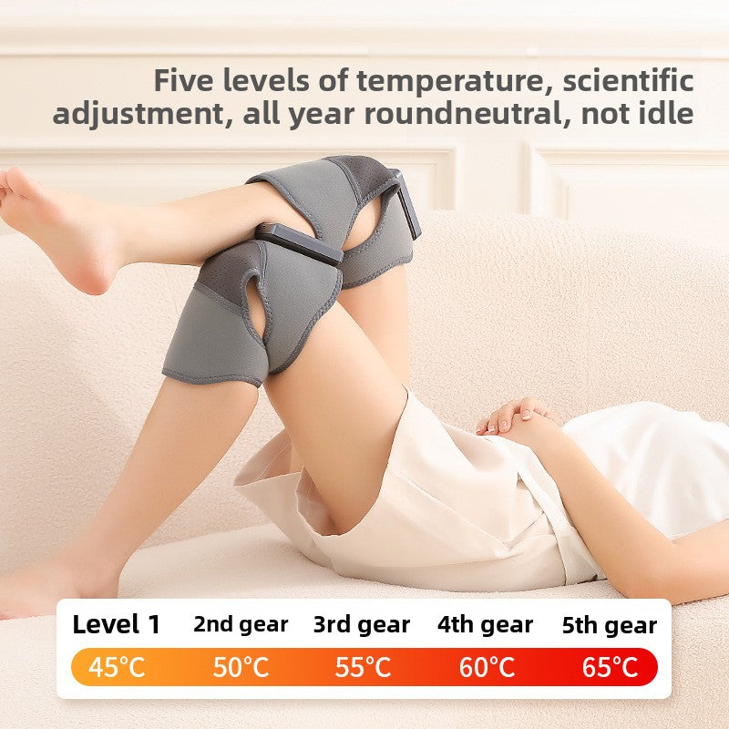 Heating kneepad massage kneepad
