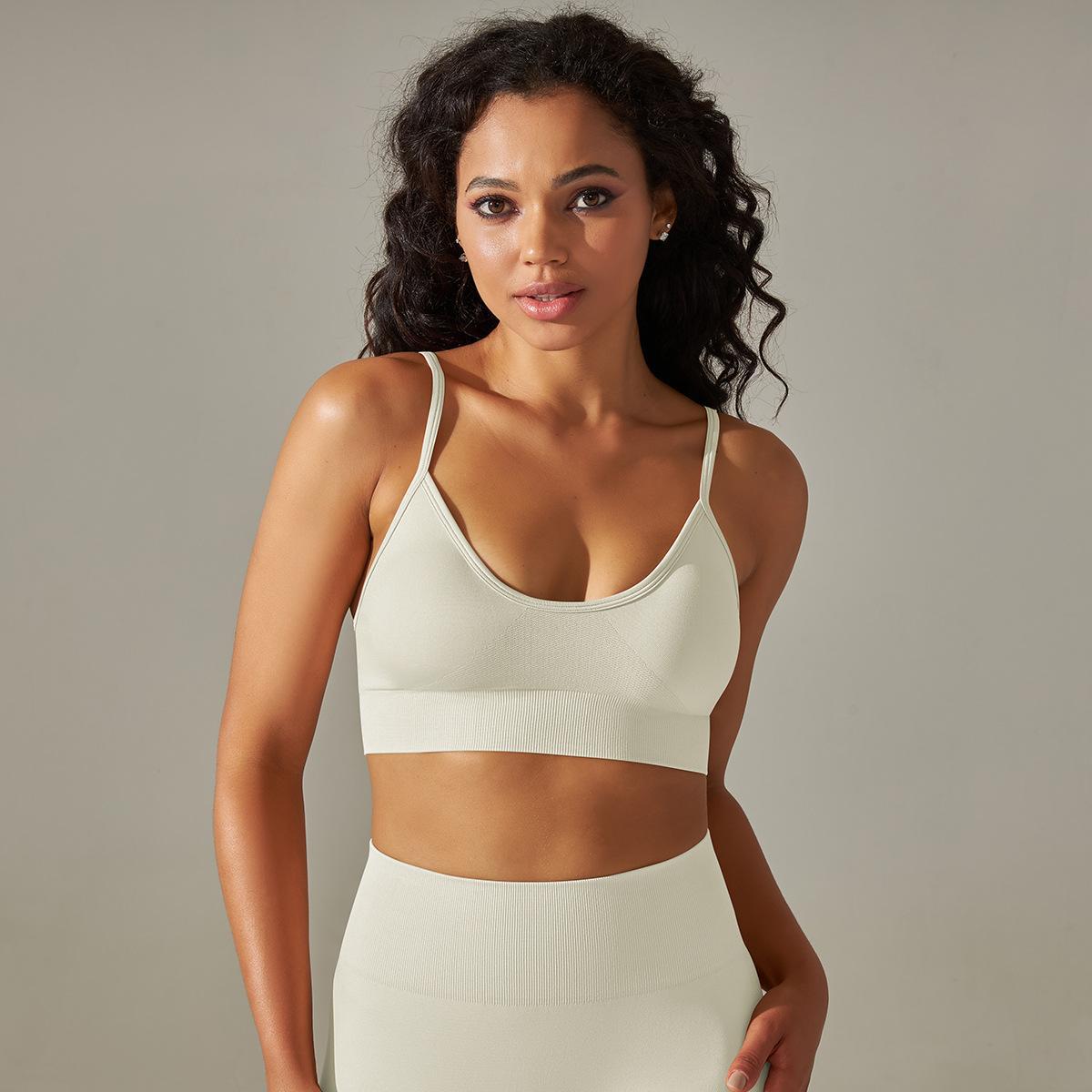 Seamless Quick-Drying Yoga Sports Bra for Women