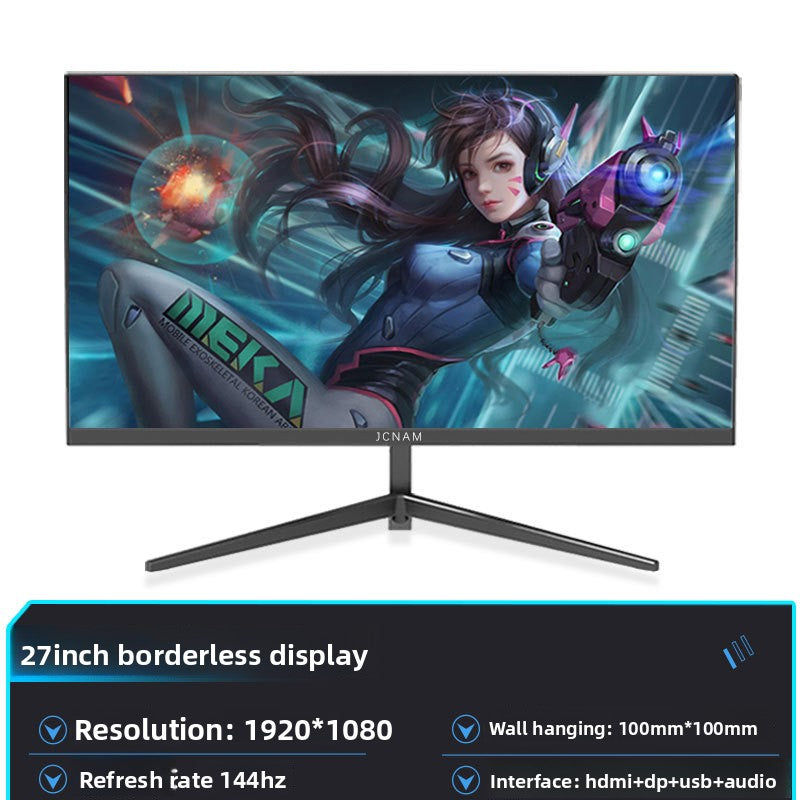 24 27-inch 2K 165Hz Frameless Computer Monitor