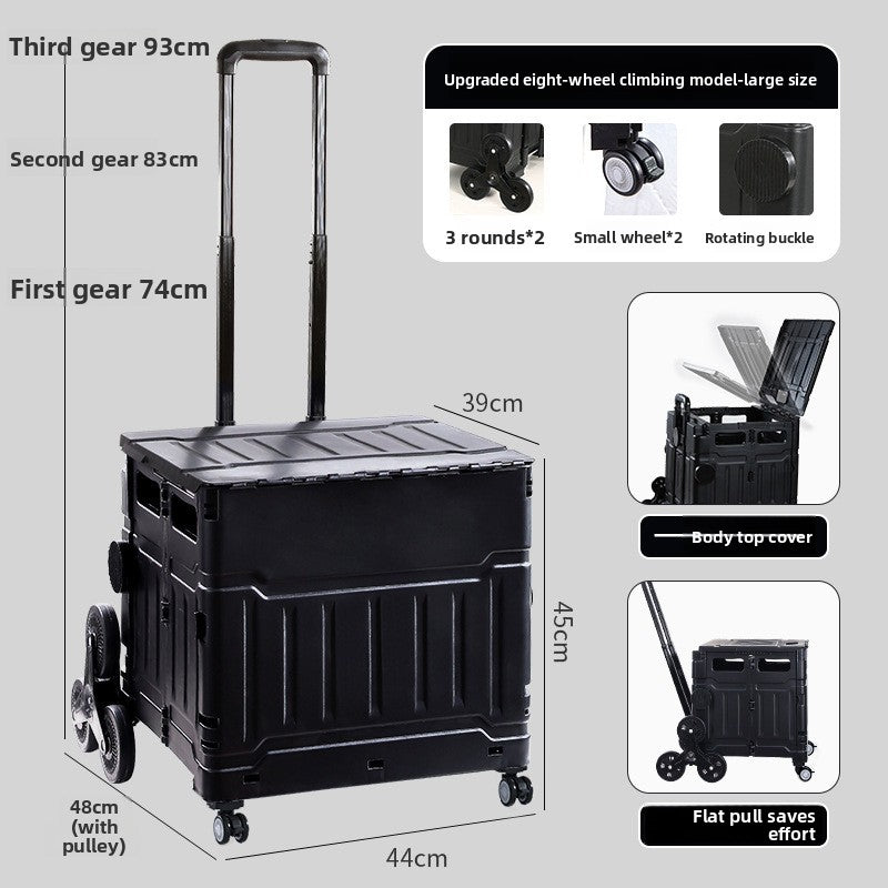 Foldable Portable Shopping Cart