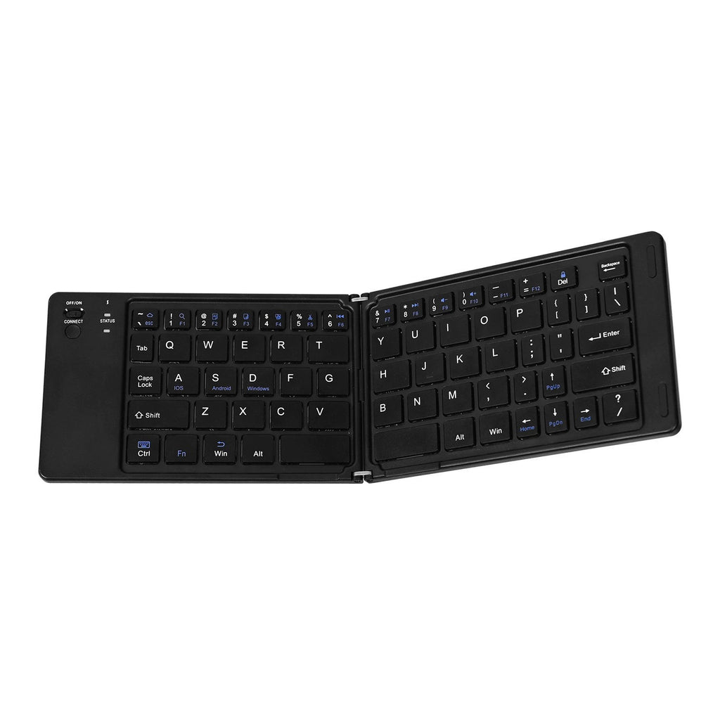 Foldable silent Bluetooth wireless keyboard