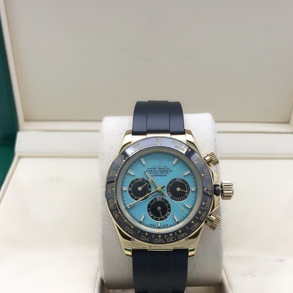Men's Blue Daytona Automatic Mechanical Watch