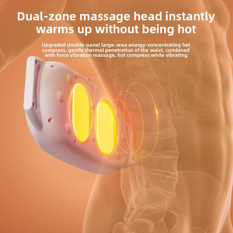 Hot Compress Vibration Massage Belt