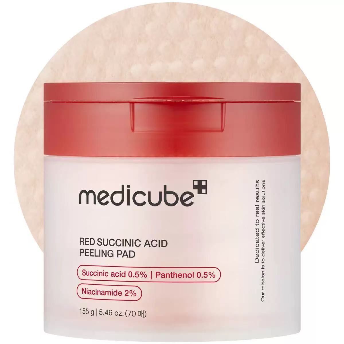 Salicylic acid cotton pads care for lactic acid