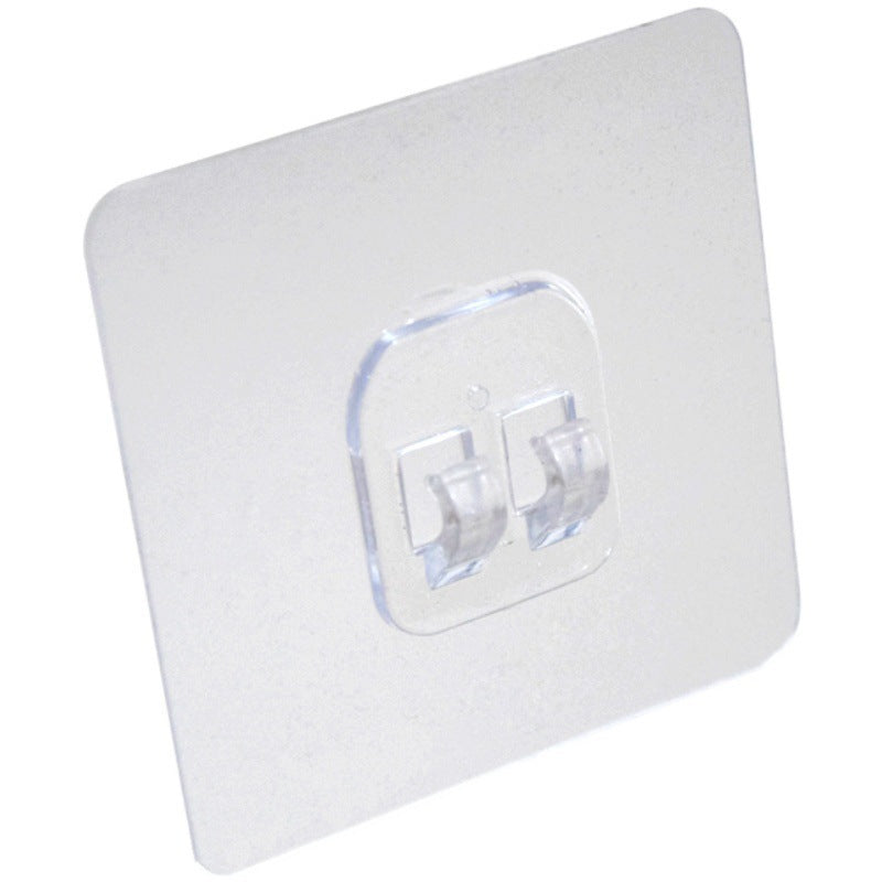 Transparent and traceless hook without punching holes