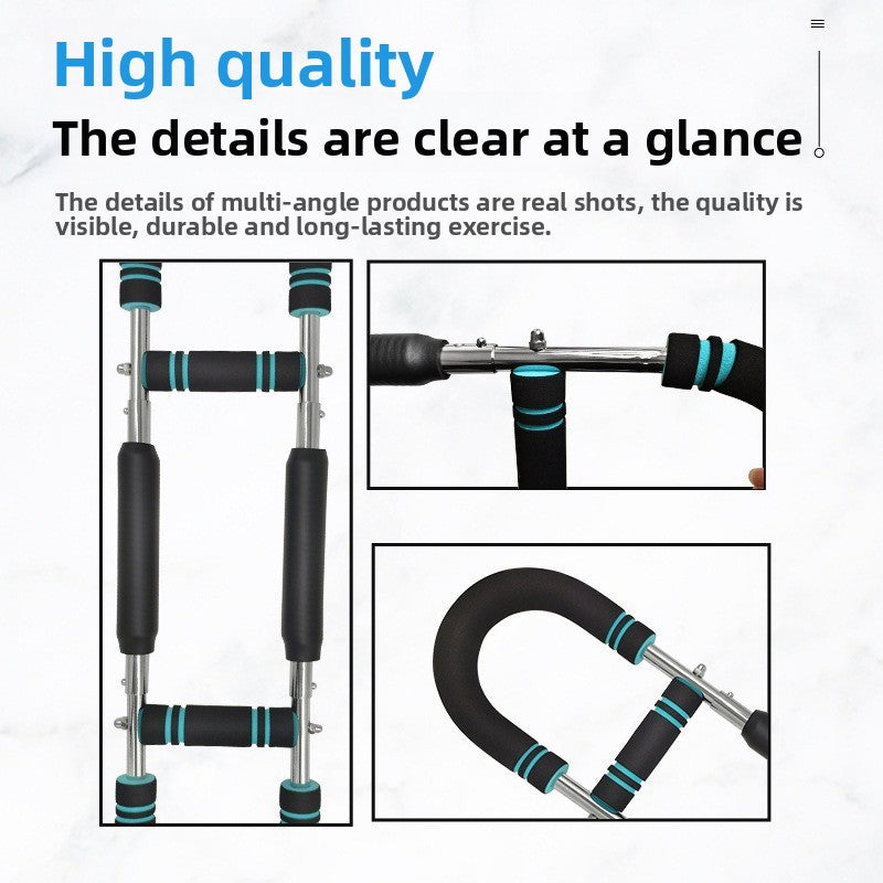 Adjustable U-Shaped Arm Strength Trainer for Home Fitness